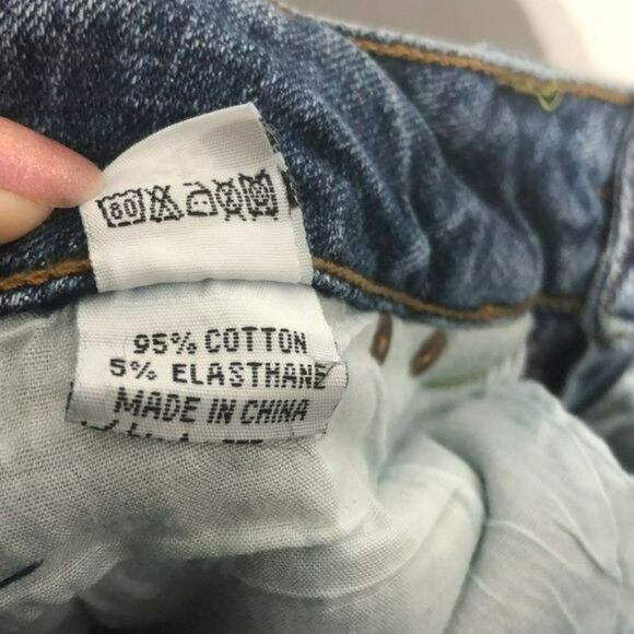 Levi's High Rise Bootcut Stretchy Blue Jeans, Size 28, 27" Inseam - Picture 11 of 12